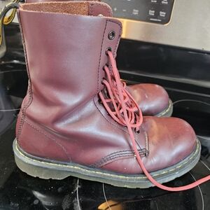 Dr Martens 10 eye Steel Toe Boots